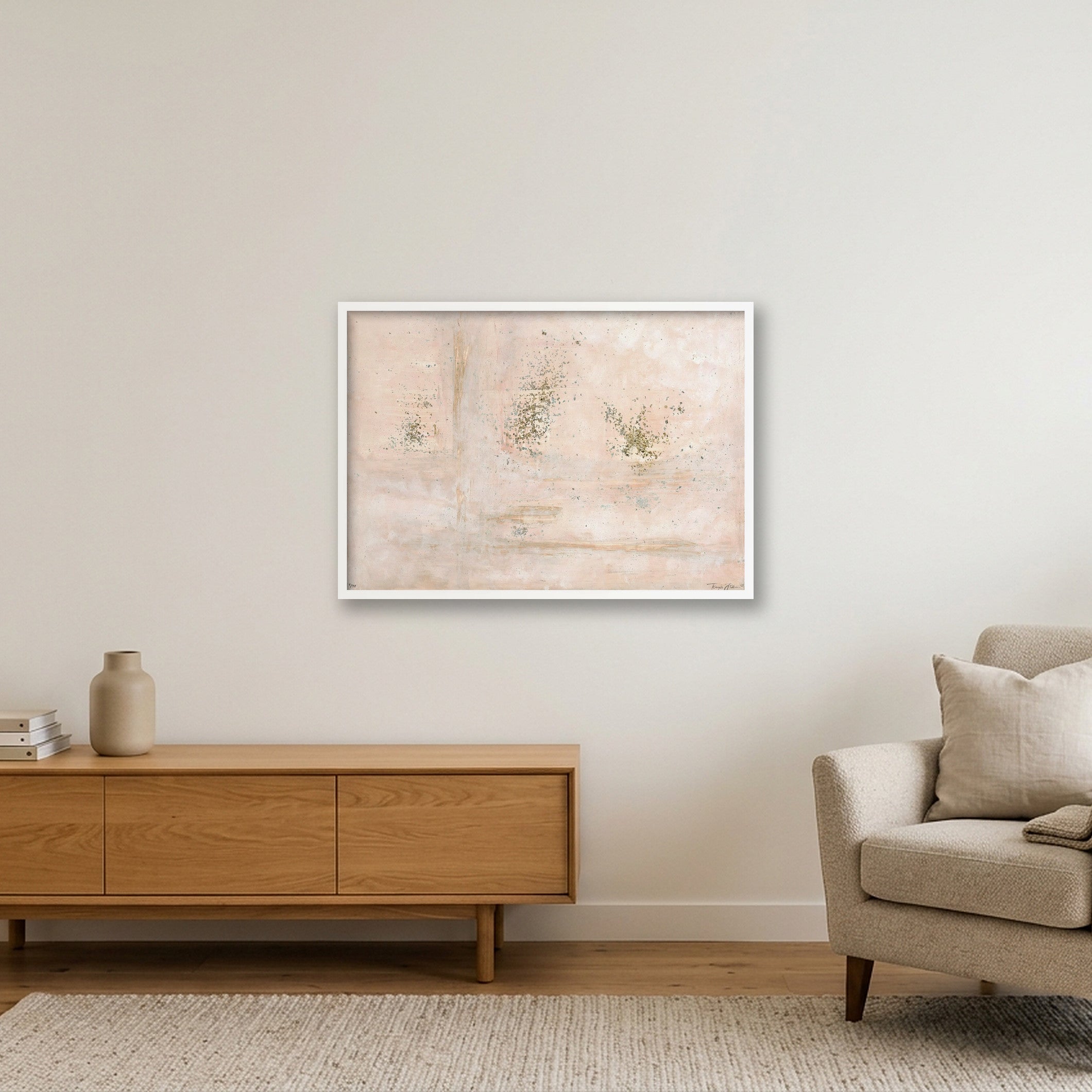 Sandsturm — 84×59cm, 33×23" White Frame