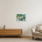 Die Erde  — 40×30cm, 16×12" White Frame