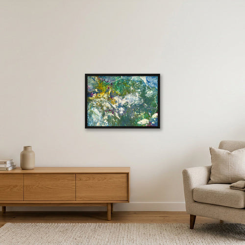 Die Erde  — 59×42cm, 23×17" Black Frame