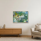 Die Erde  — 80×60cm, 31×24" Oak Frame