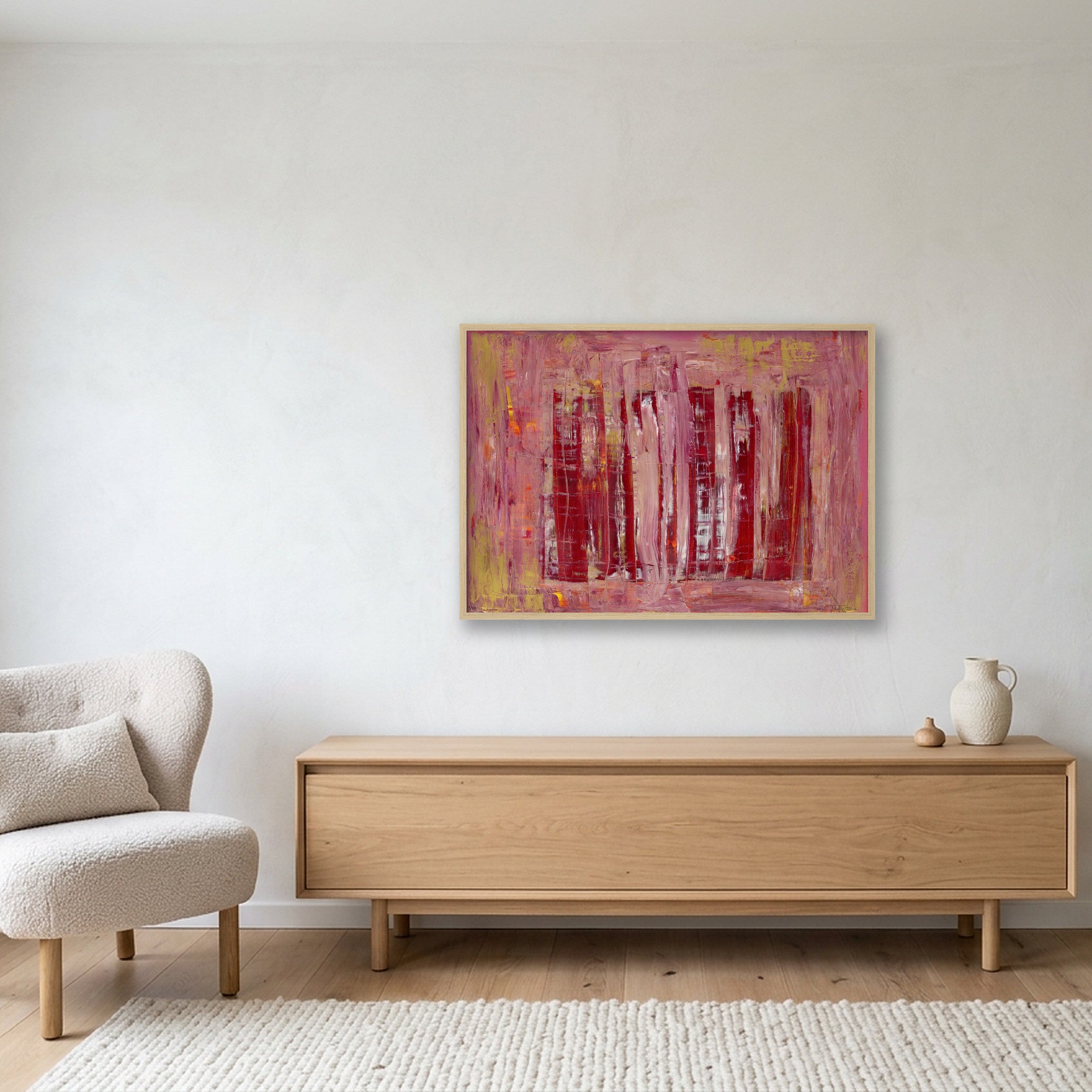 Gaben — 84×59cm, 33×23" Oak Frame