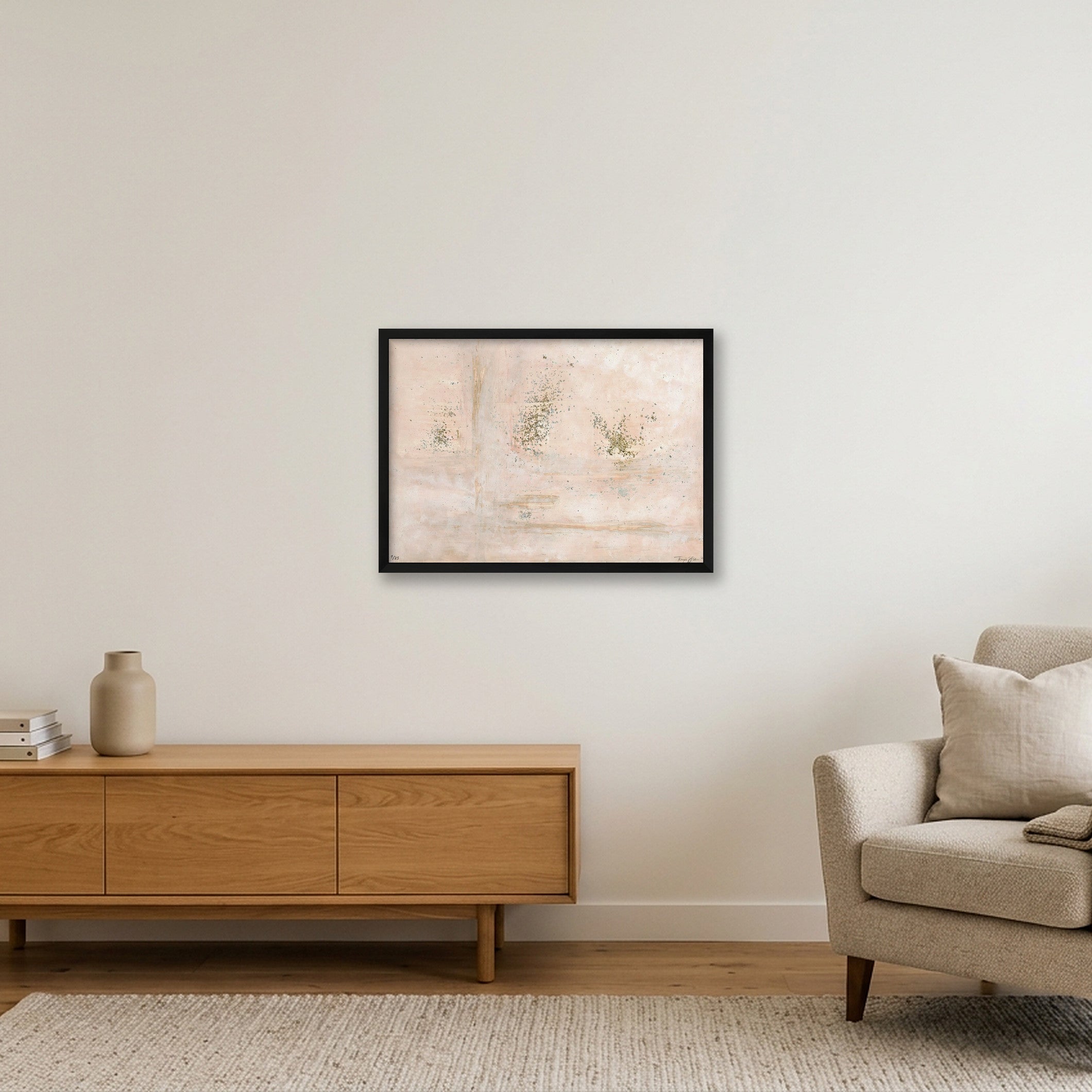 Sandsturm — 59×42cm, 23×17" Black Frame